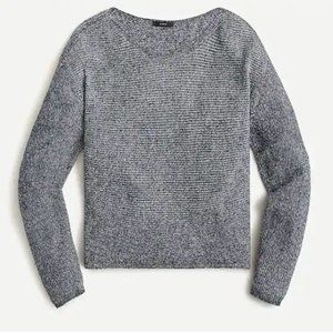 J. Crew boatneck beach sweater in linen *NEW *